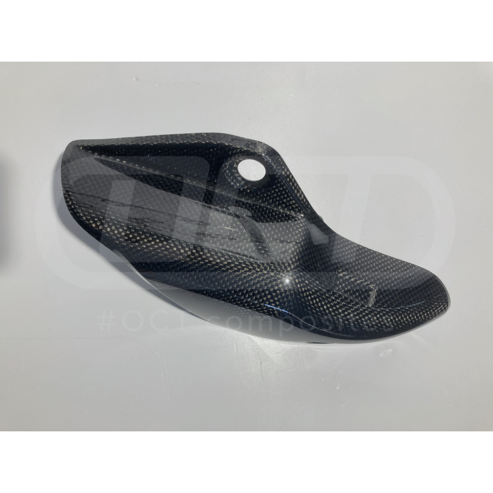 Yamaha YZFR1 exhaust heat shield